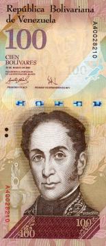 100 bolivares 100
