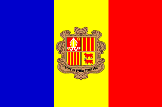 Nasjonalflagg, Andorra