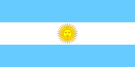 Nasjonalflagg, Argentina
