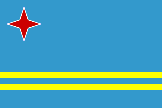 Nasjonalflagg, Aruba