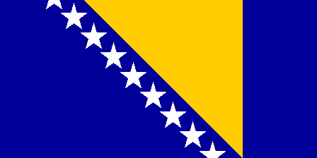 Nasjonalflagg, Bosnia-Hercegovina