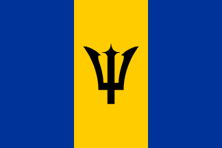 Nasjonalflagg, Barbados