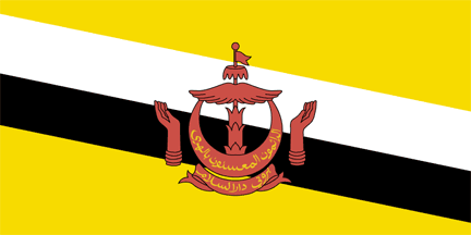 Nasjonalflagg, Brunei