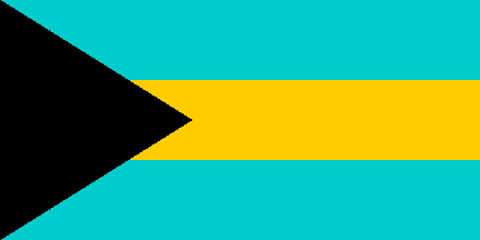 Nasjonalflagg, Bahamas, den