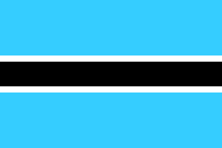 Nasjonalflagg, Botswana