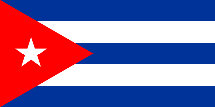 Nasjonalflagg, Cuba