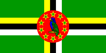 Nasjonalflagg, Dominica