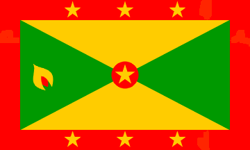 Nasjonalflagg, Grenada