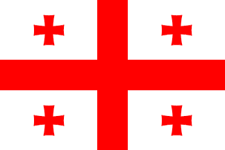 Nasjonalflagg, Georgia