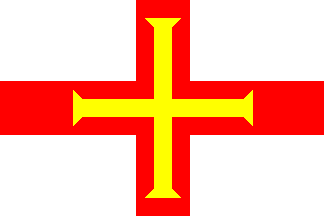 Nasjonalflagg, Guernsey
