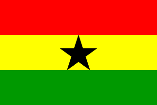Nasjonalflagg, Ghana
