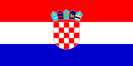 Nasjonalflagg, Kroatia