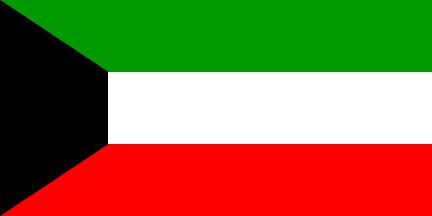 Nasjonalflagg, Kuwait