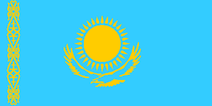 Nasjonalflagg, Kasakhstan