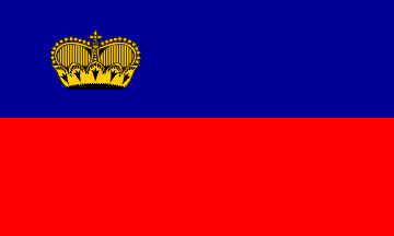 Nasjonalflagg, Liechtenstein