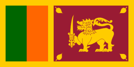 Nasjonalflagg, Sri Lanka