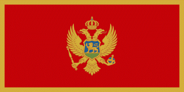 Nasjonalflagg, Montenegro