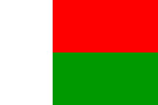 Nasjonalflagg, Madagaskar