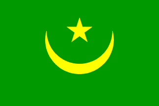Nasjonalflagg, Mauritania