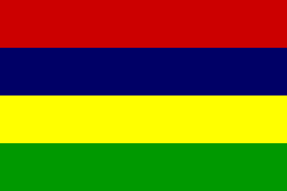Nasjonalflagg, Mauritius