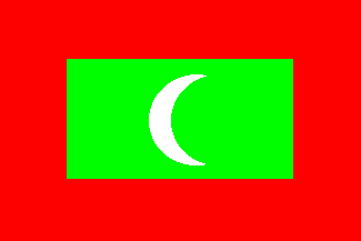 Nasjonalflagg, Maldivene