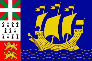 Nasjonalflagg, Saint Pierre og Miquelon