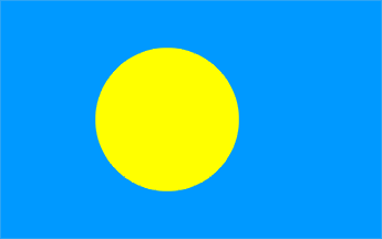 Nasjonalflagg, Palau