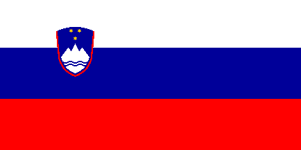 Nasjonalflagg, Slovenia
