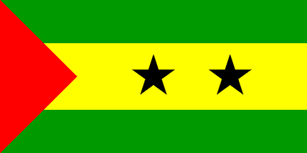 Nasjonalflagg, Sao Tome og Principe