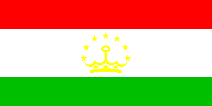 Nasjonalflagg, Tadsjikistan