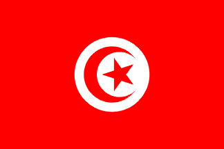Nasjonalflagg, Tunisia