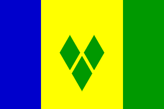 Nasjonalflagg, Saint Vincent og Grenadinene