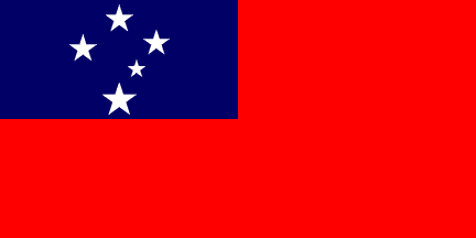 Nasjonalflagg, Samoa