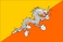 Nasjonalflagg, Bhutan