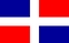 Nasjonalflagg, Den dominikanske republikk