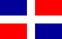 Nasjonalflagg, Den dominikanske republikk