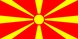Nasjonalflagg, Makedonia, den tidligere jugoslaviske republikken